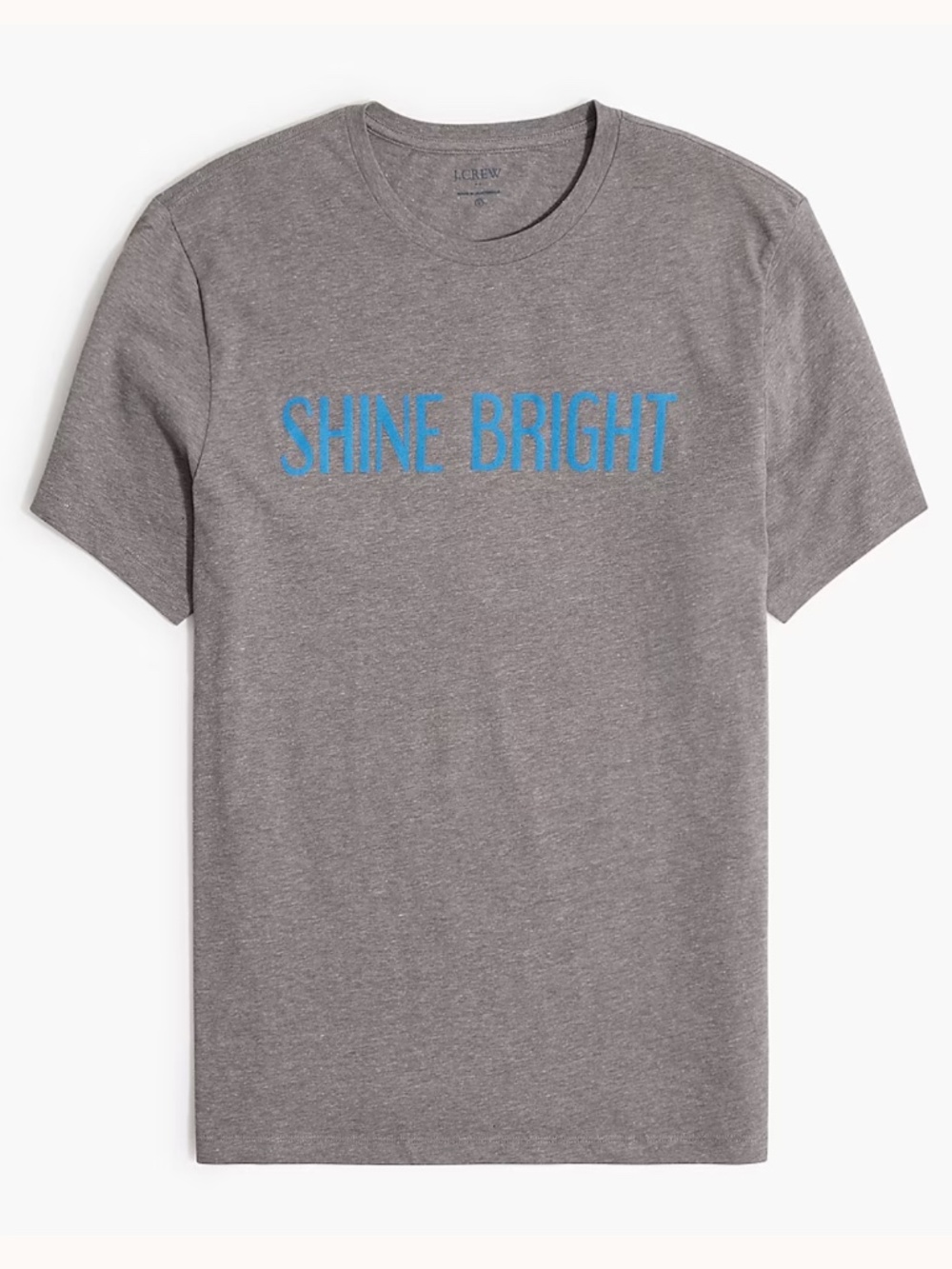 J. Crew Factory Men's "Shine bright" graphic tee